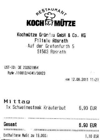 wadt Hffner Kochmtze Restaurant